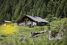Alpine huts in Rauris Valley